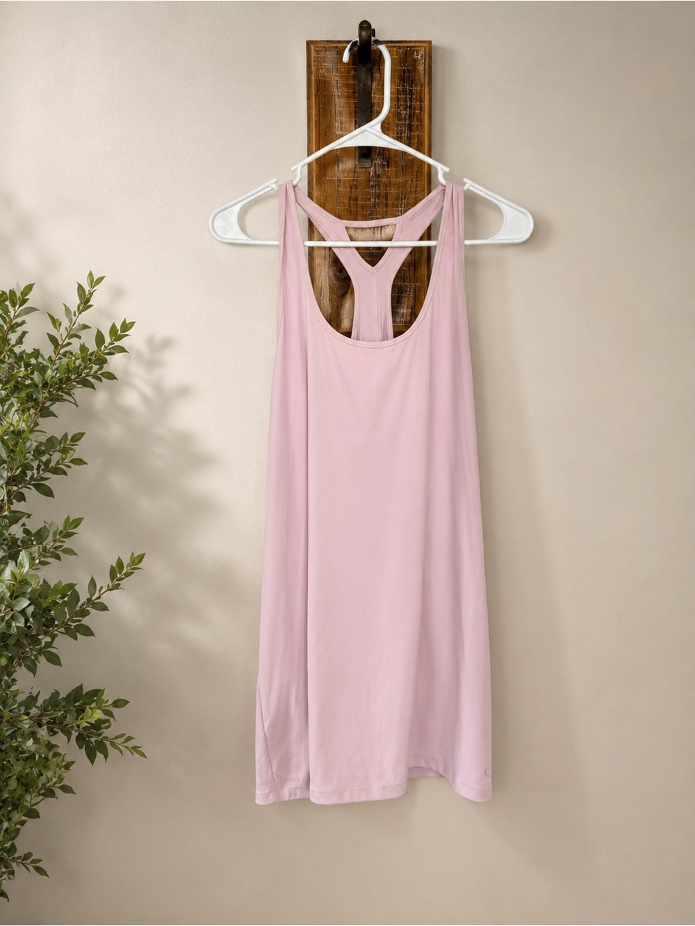 CALIA by Carrie Underwood Light Pink Racerback Tank 0028